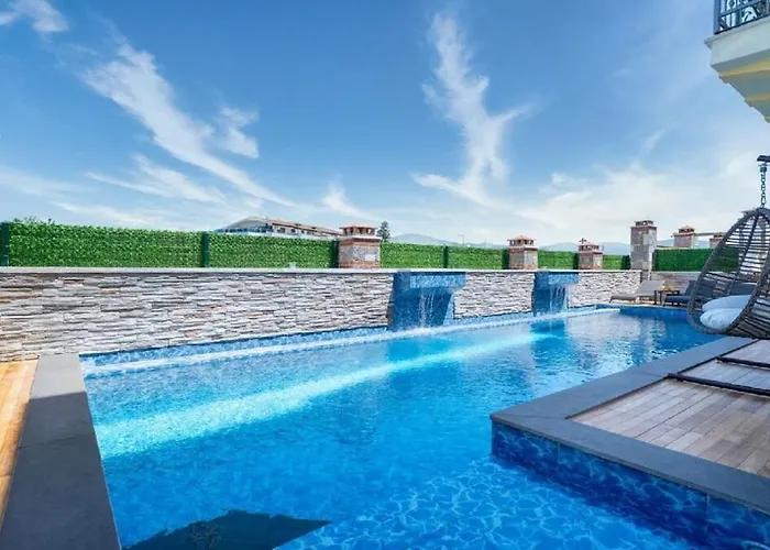 Private With Pool In Fethiye, Close To The Coastal Walkway, In The Center Willa *