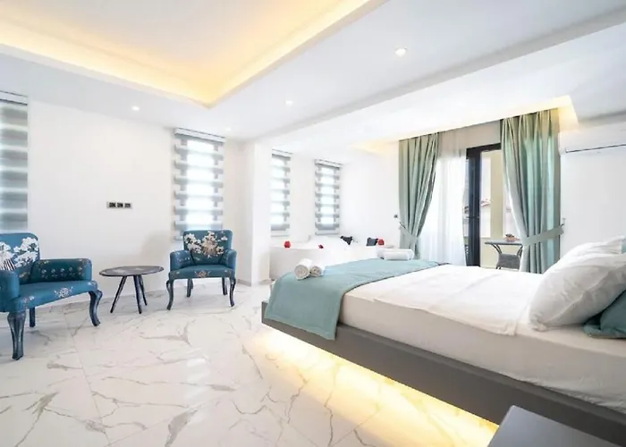 Willa Private With Pool In Fethiye, Close To The Coastal Walkway, In The Center Fethiye