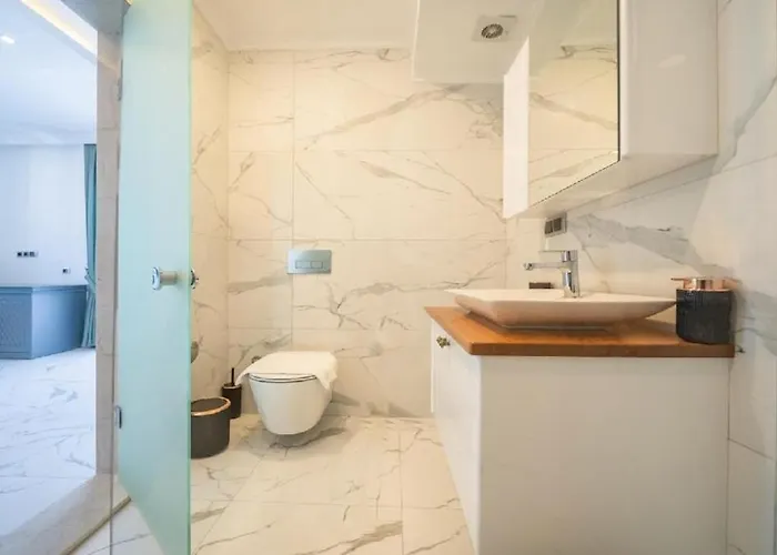 Private With Pool In Fethiye, Close To The Coastal Walkway, In The Center *