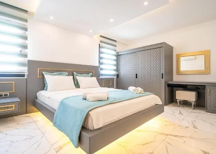 Private With Pool In Fethiye, Close To The Coastal Walkway, In The Center *