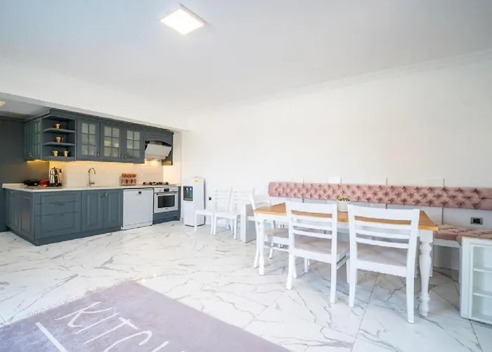 Private With Pool In Fethiye, Close To The Coastal Walkway, In The Center *