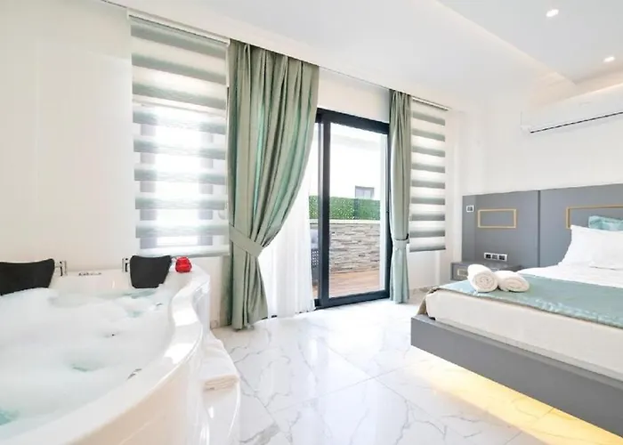 Private With Pool In Fethiye, Close To The Coastal Walkway, In The Center Villa *