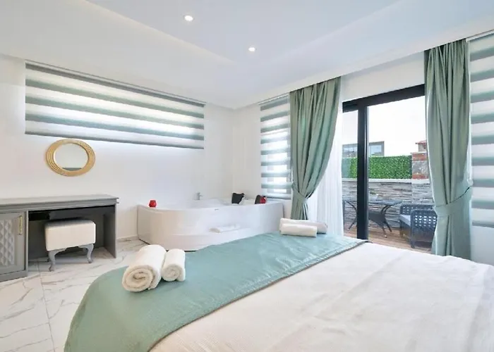 Private With Pool In Fethiye, Close To The Coastal Walkway, In The Center Fethiye